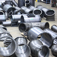 Industrial ductwork and fittings